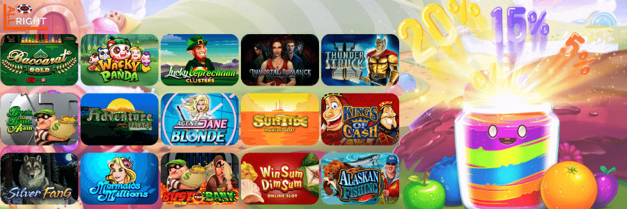 All RIght Casino Microgaming Slots