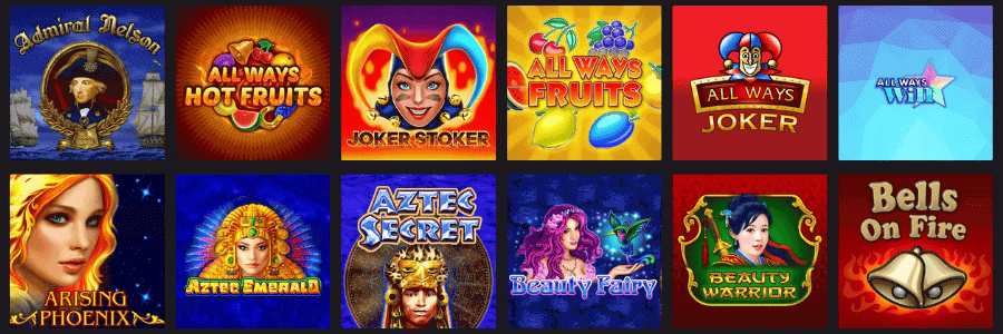 Belabet Casino Spiele