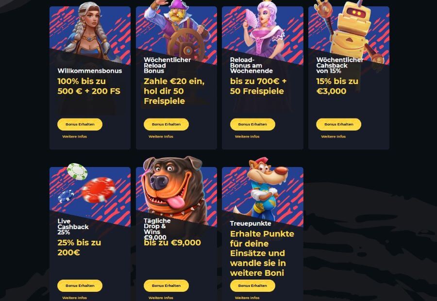 Boomerang Casino Bonus