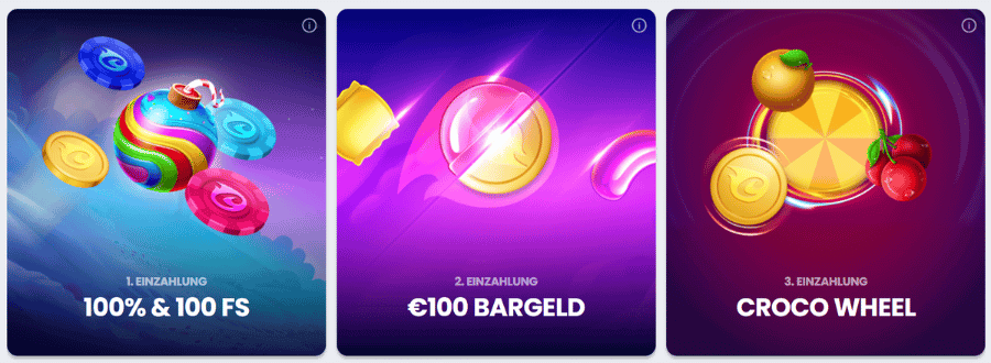 Crocoslots Casino Bonusangebote