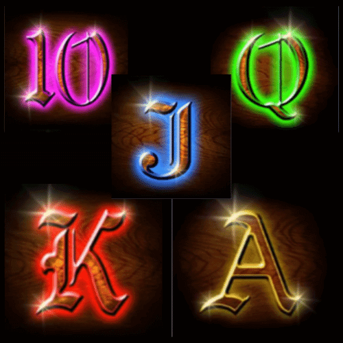 Faust Slot Kartenwerte Symbole