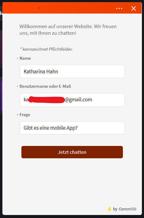 flappy live chat frage