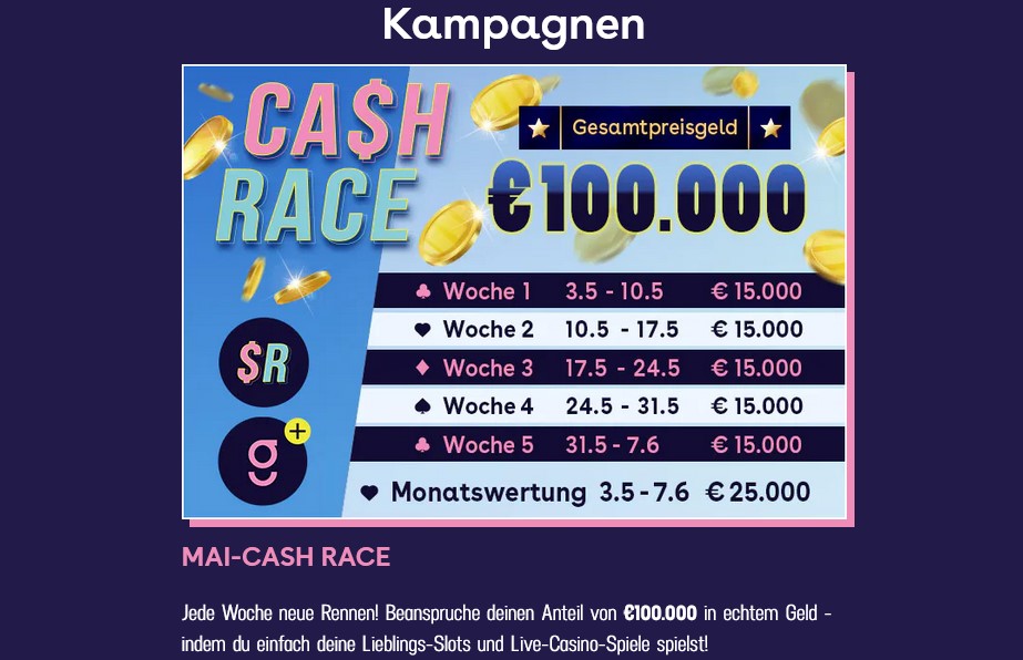 Gambola Casino Bonus