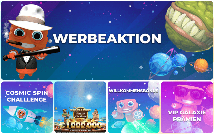 Glückliches Hugo Casino Aktionen