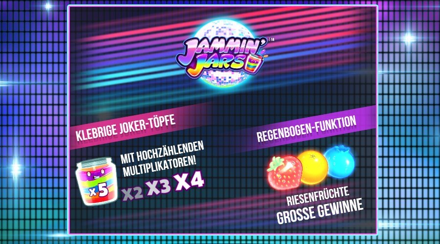 Jammin Jars Funktionen