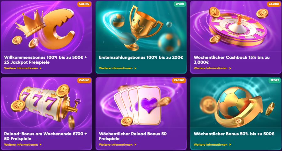 KingMaker Casino Boni