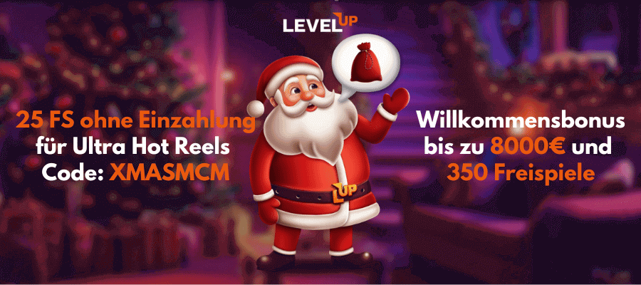 LevelUp-Casino Weihnachtsangebot