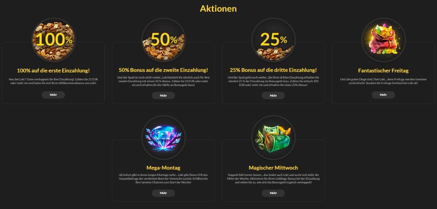 Loki Casino Bonus