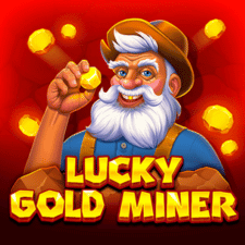 Glücklicher Goldminer