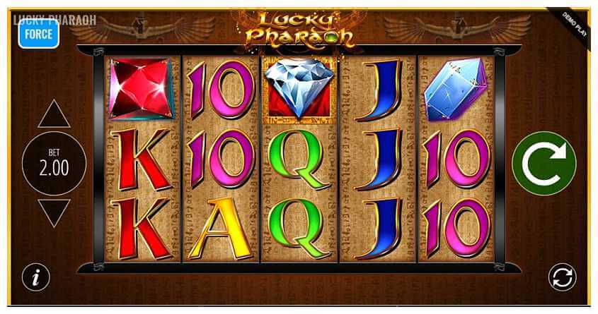 Lucky Pharaoh Spielefeld