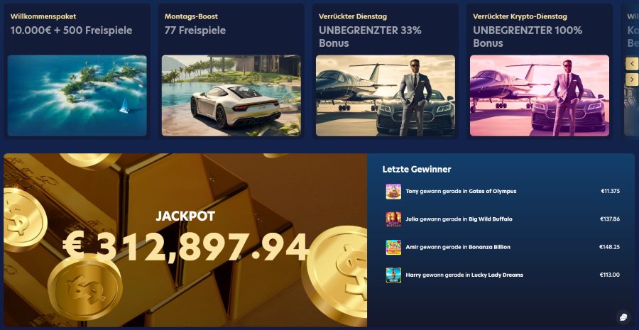 Lucky Dreams Casino Bonus