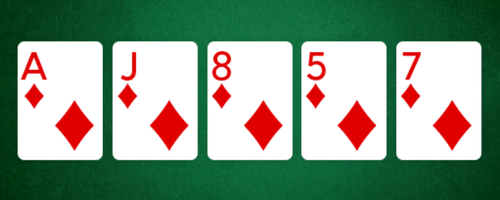 Flush Poker Kombination