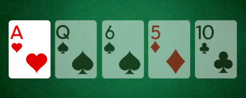 High Card Poker Kombination