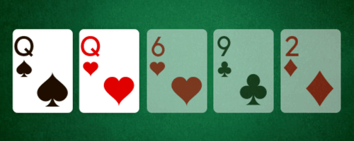 One Pair Poker Kombination