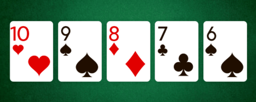 Straight Poker Kombination