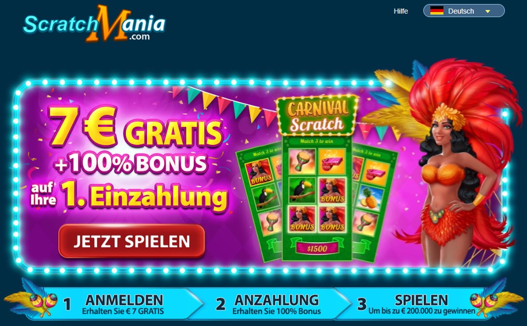 Bilder des Scratchmania Casino