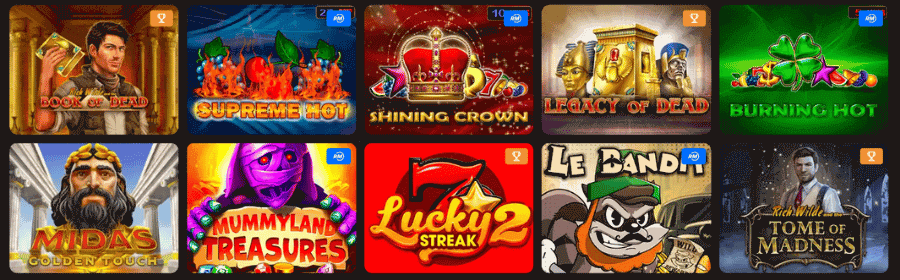 Sol Casino Spiele