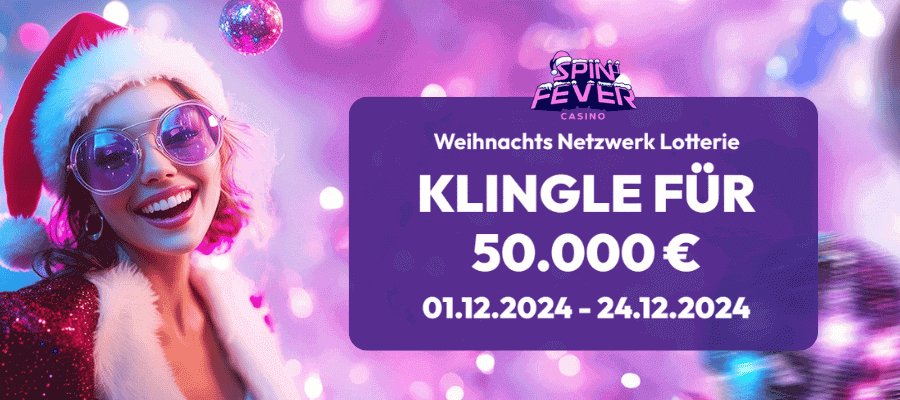 Weihnachtsaktion im SpinFever Casino