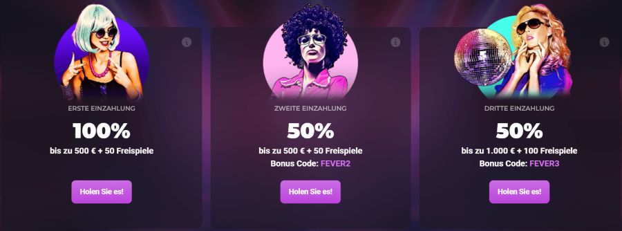 SpinFever Casino Promotionen