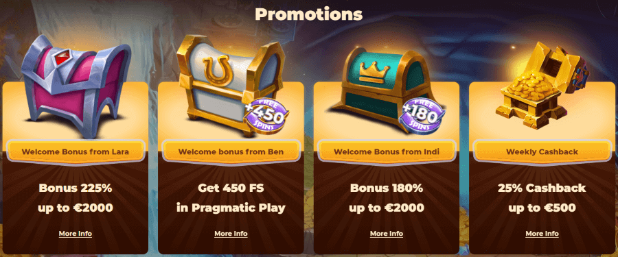 WinLegends Casino Werbeaktionen