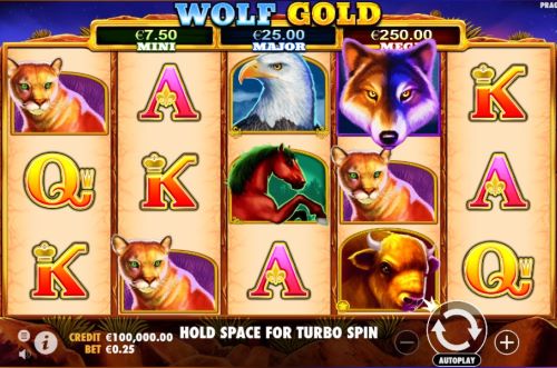 wolf gold spielen