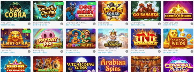 Wolfy Casino Booming Games Slots